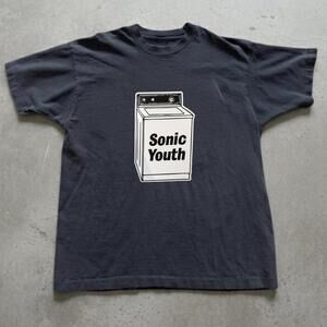 Sonic Youth Black Graphic Tee 1